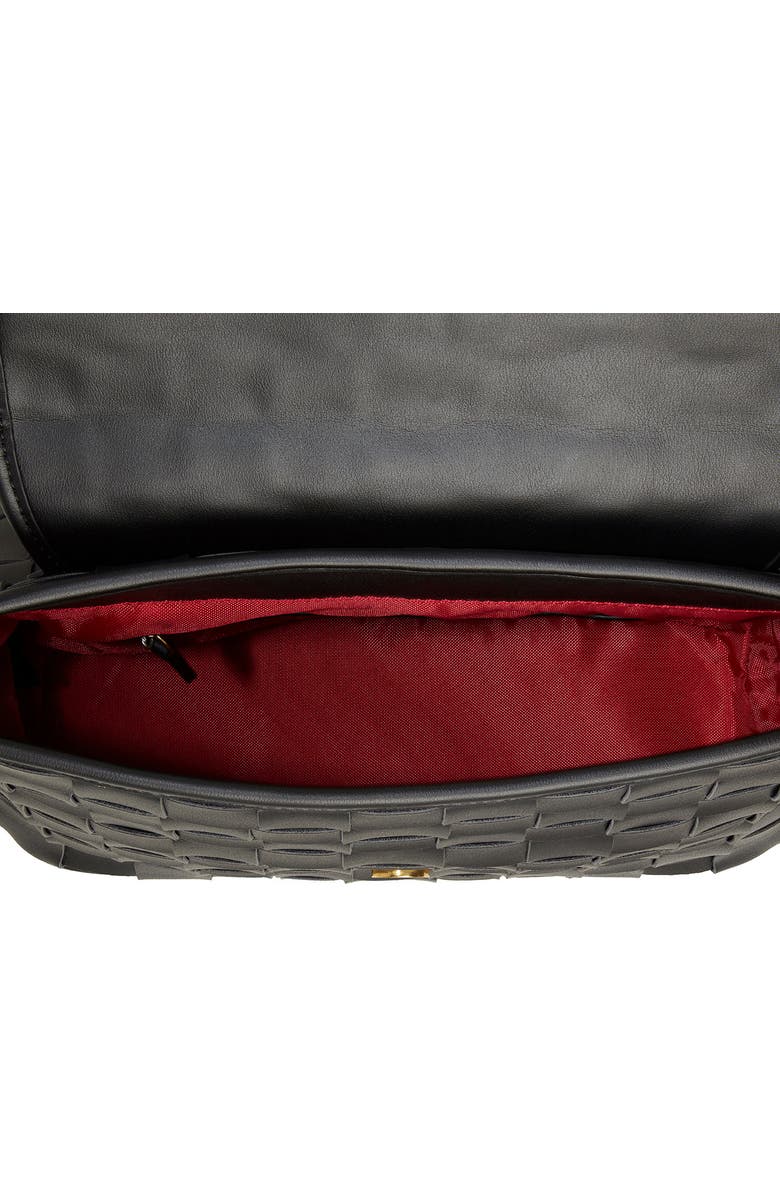 LaBante London Rosie Mini Vegan Backpack, Alternate, color, Black