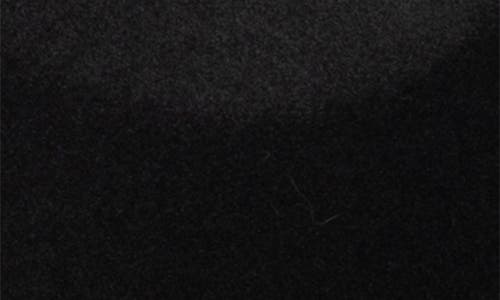 San Diego Hat Faux Felt Fedora Hat In Black
