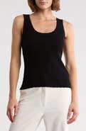 JASON WU Pointelle Cotton & Cashmere Sweater Tank