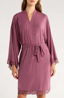 Nordstrom Moonlight Eco Lace Trim Robe