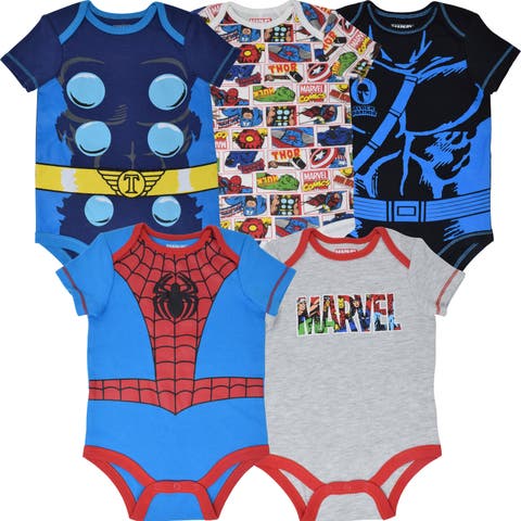 Avengers Spider-Man 5-Pack Bodysuit (Baby)