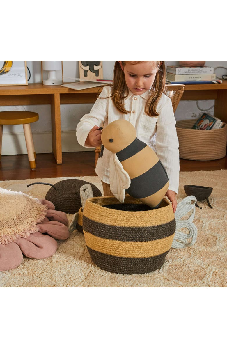 Lorena Canals Basket Mama Bee, Alternate, color, Honey