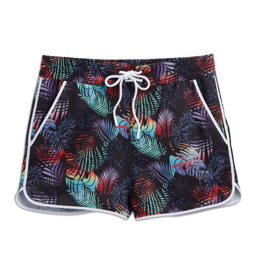 Tomboyx High Waist Swim 2.5-inch Board Shorts In Multi