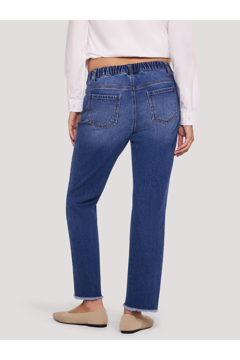 Under the Belly Slim Straight Leg Jeans, Alternate, color, Medium Wash