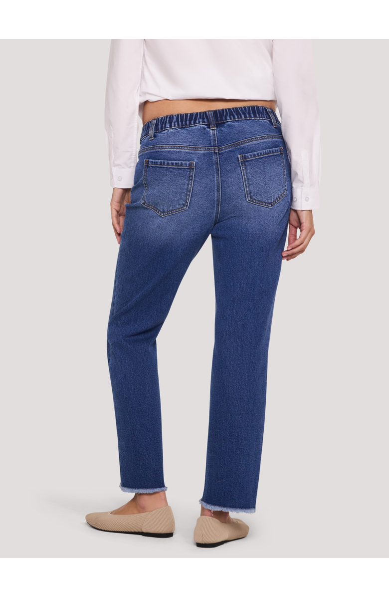 MOTHERHOOD MATERNITY Under the Belly Slim Straight Leg Jeans, Alternate, color, Medium Wash