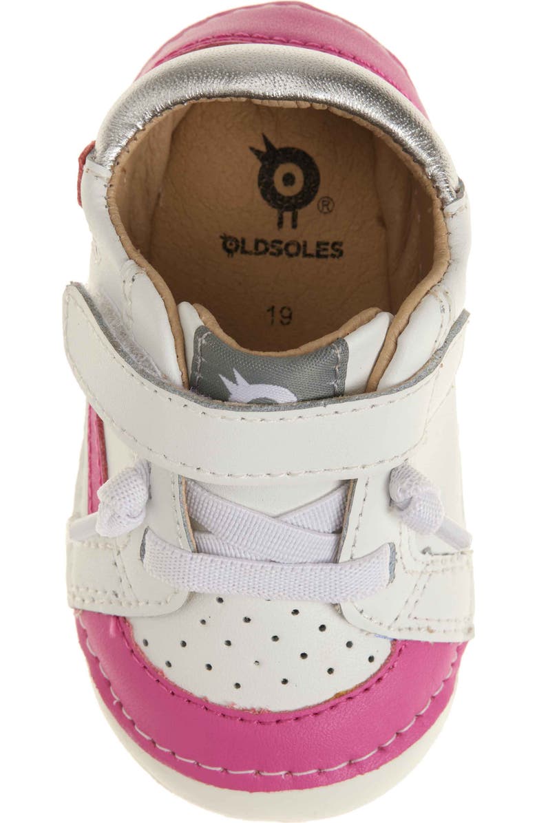 OLD SOLES Kids' Windy Pave Sneaker, Alternate, color, Snow / Rosy / Silver