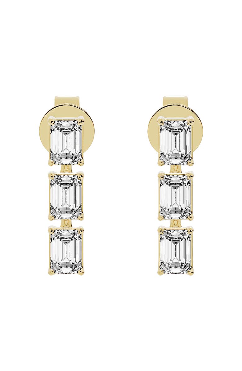 Jennifer Fisher 18K Gold Lab Created Diamond Drop Earrings - 1.44 ctw, Alternate, color, 18K Yellow Gold