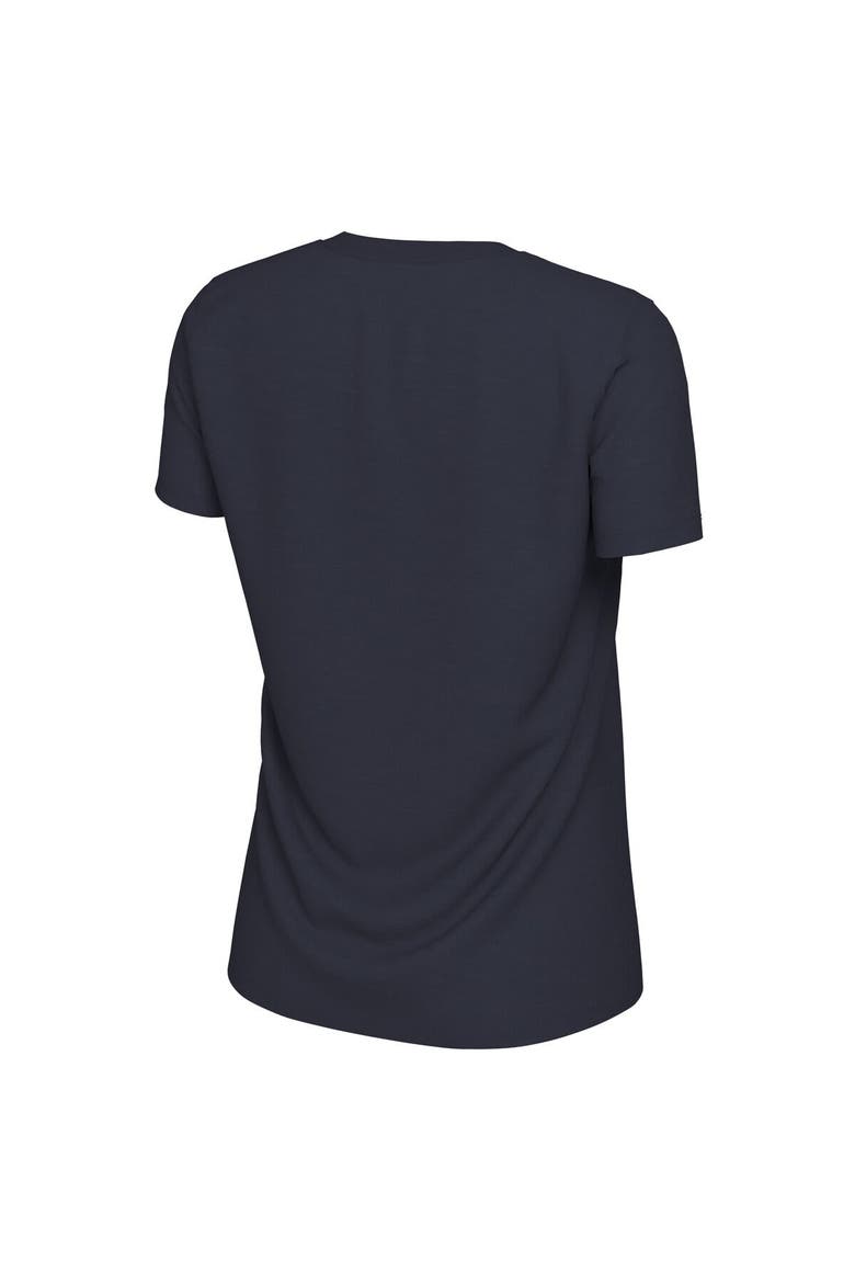 Women's Nike Navy Ole Miss Rebels 2023 Peach Bowl Champions Locker Room T-Shirt, Alternate, color, Navy