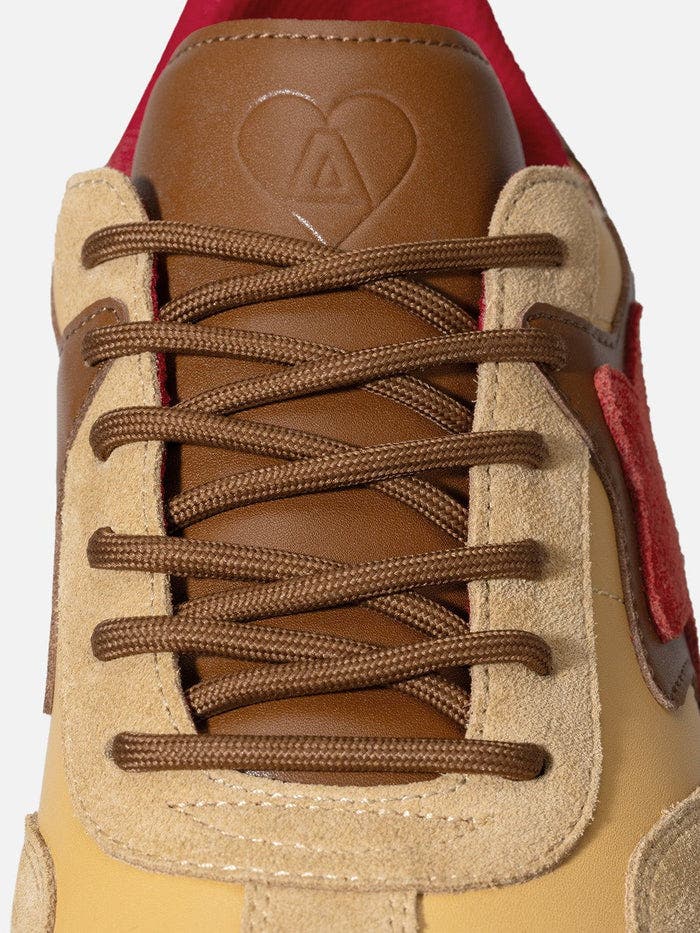 AELFRIC EDEN Triple Star Embroidery Star Gum Sole Skate Shoes, Alternate, color, Yellow