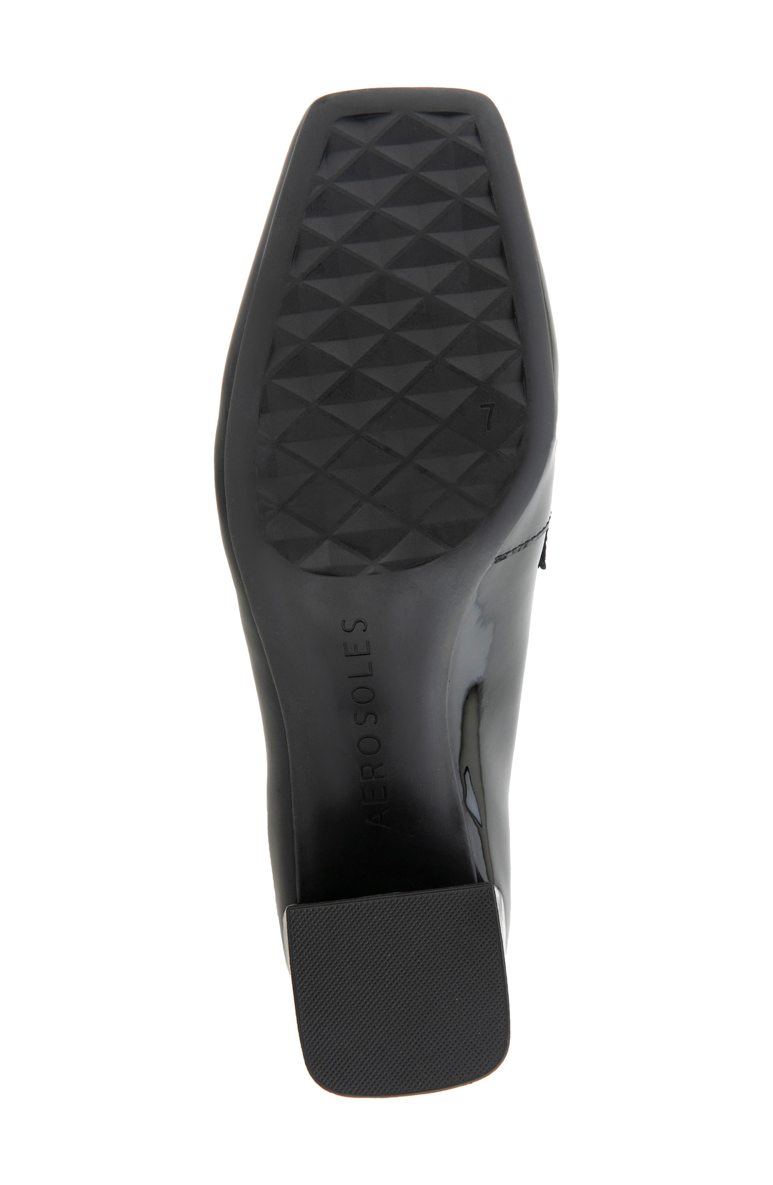 Aerosoles Izell Square Toe Pump, Alternate, color, Black Patent