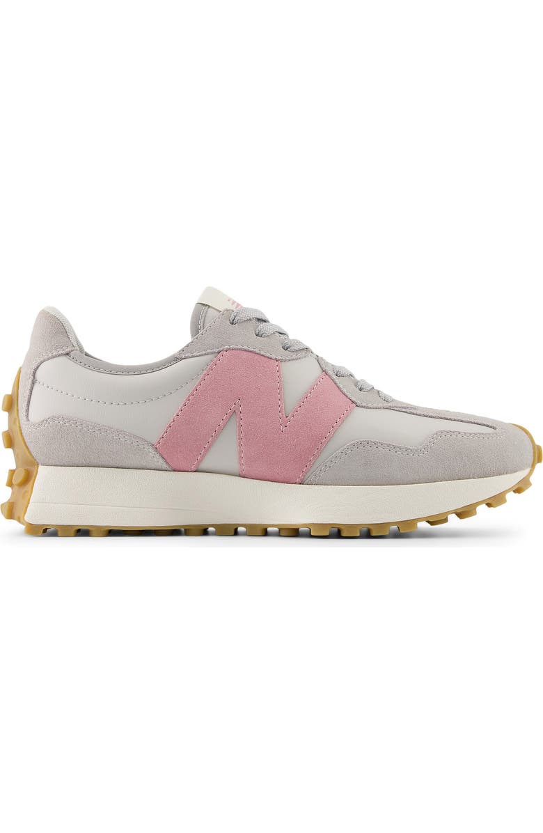 New Balance 327 Sneaker, Alternate, color, Raincloud/ Pink Taffy