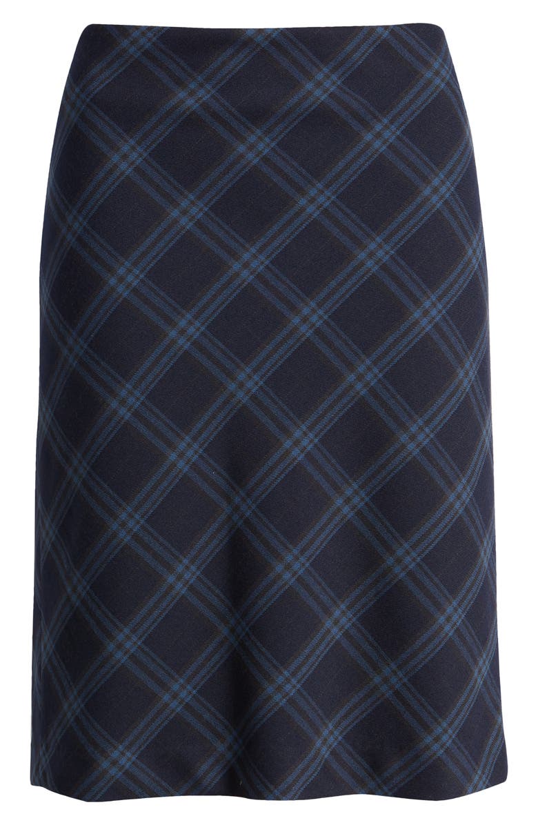 Vince Camuto Plaid Pencil Skirt, Alternate, color, Dusk