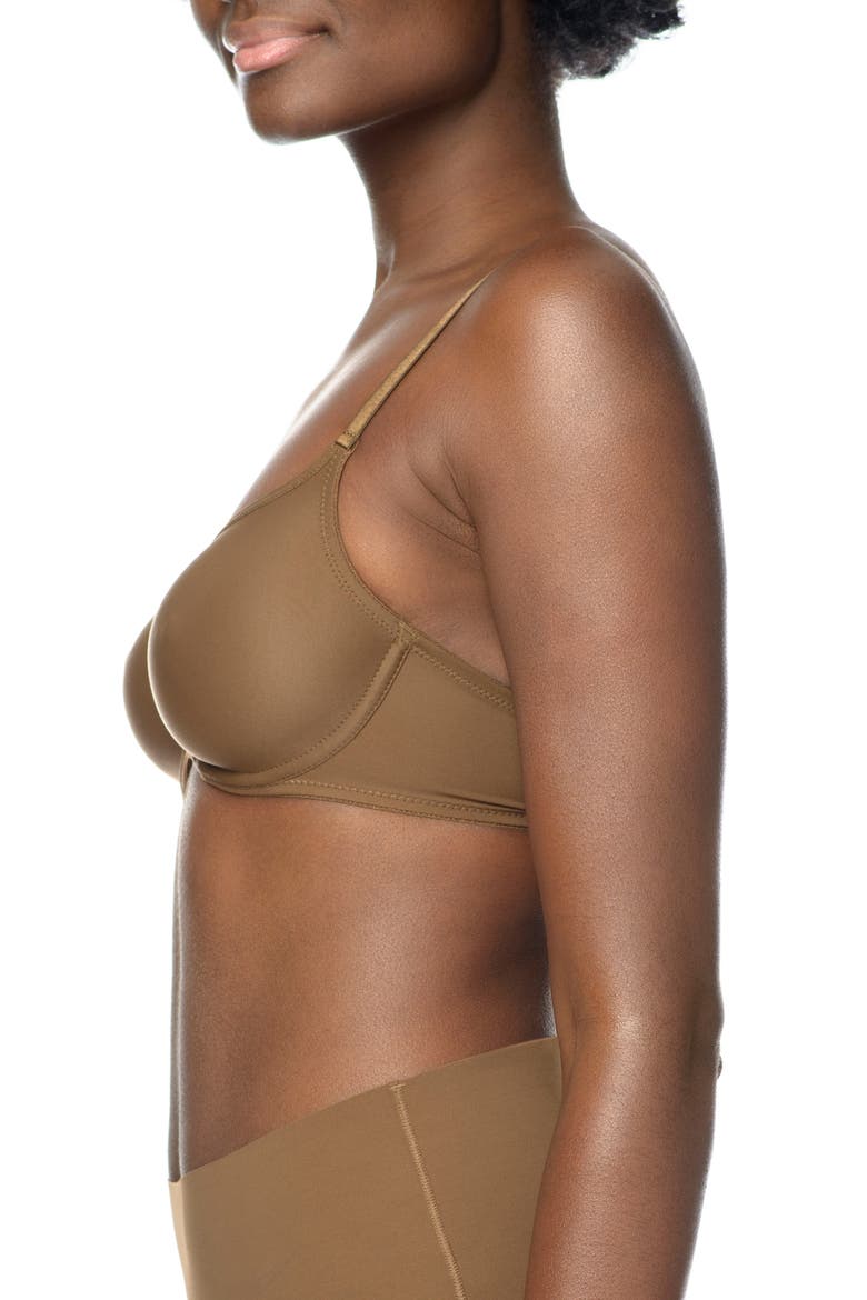 Naked Underwire T-Shirt Bra, Alternate, color, BERRY