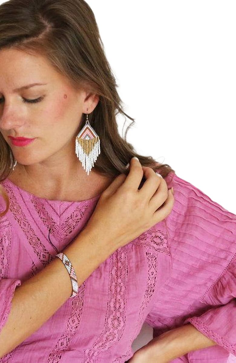 Fosterie Rosavie Embera Earrings, Alternate, color, 