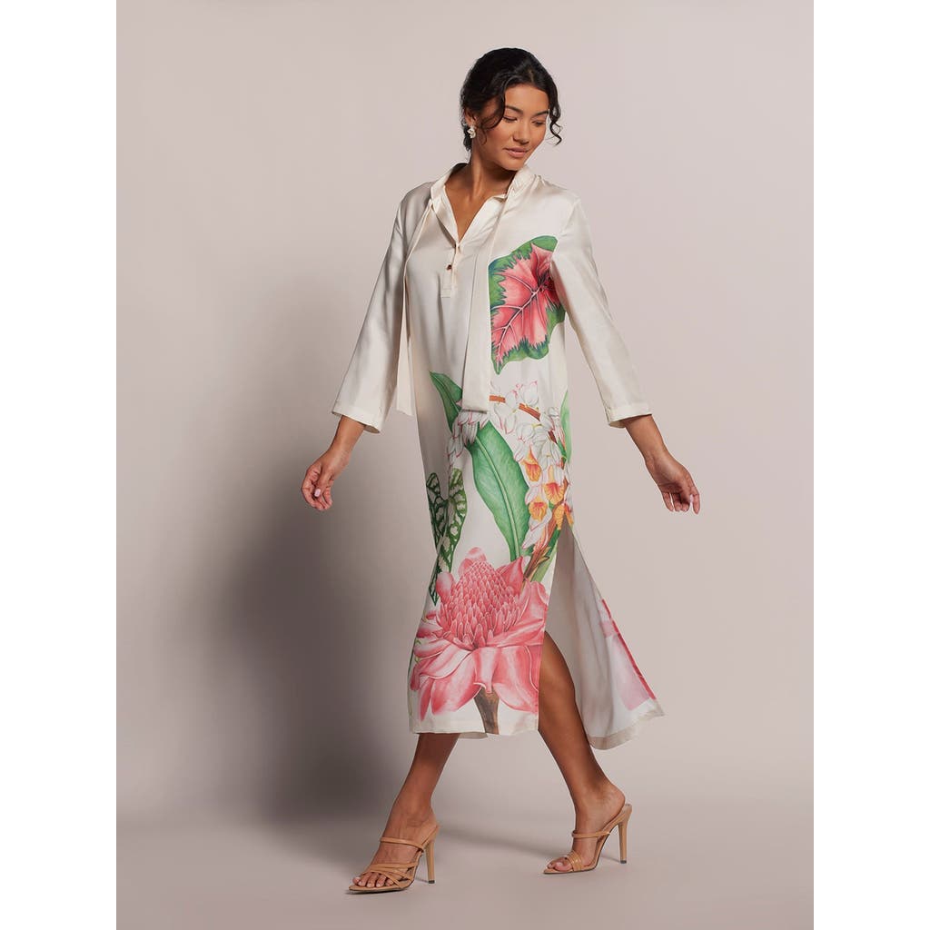 Tori Richard Tori's Garden Nicolette Caft In White