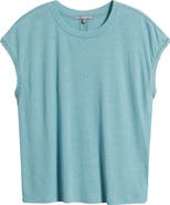 Wit & Wisdom Crochet Cap Sleeve Tee