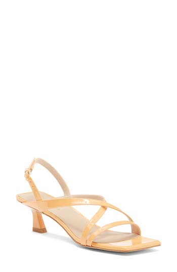Stuart Weitzman Oasis 50 Slingback Sandal In Mango