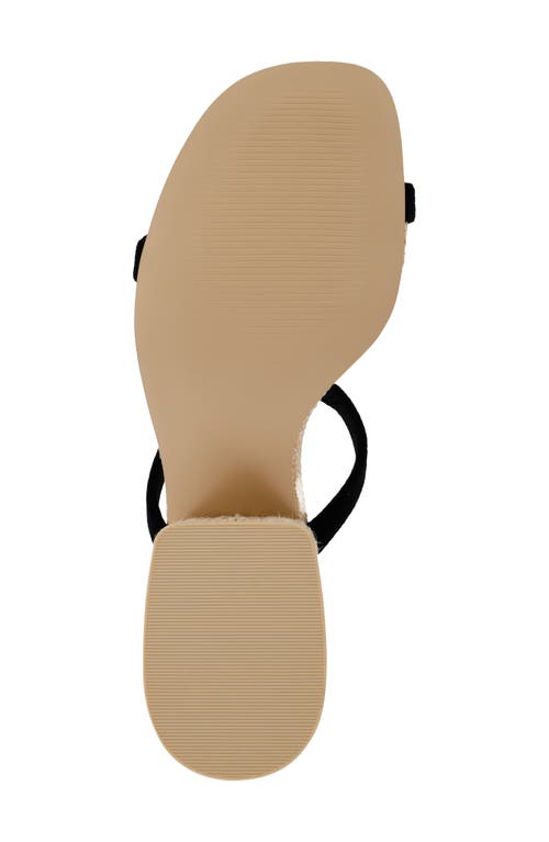 Mia Limited Edition Isabeli Espadrille Slide Sandal In Black