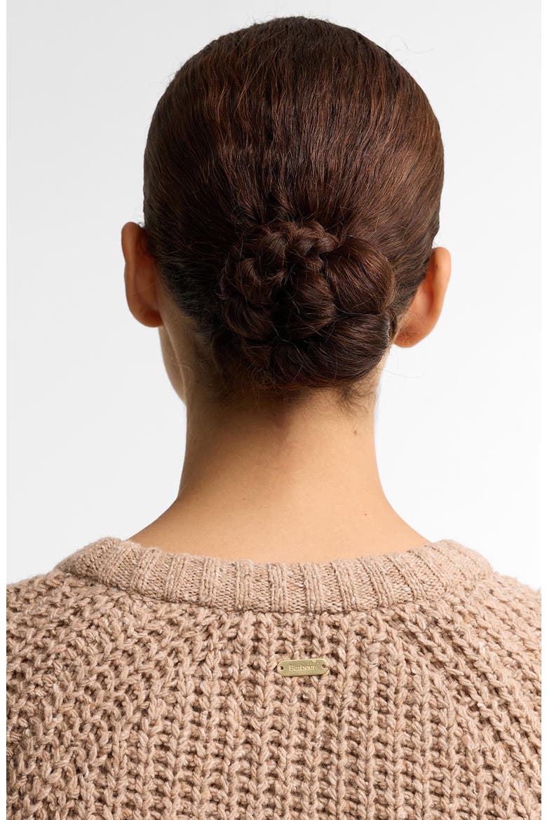 Alderney Fleck Sweater, Alternate, color, WARM TRENCH
