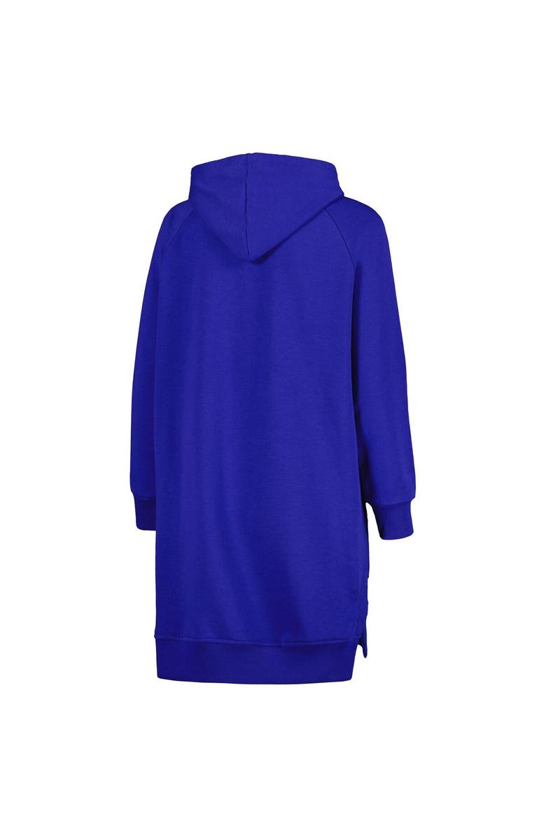 GAMEDAY COUTURE Women's Gameday Couture Royal Kentucky Wildcats Take a Knee Raglan Hooded Sweatshirt Dress, Alternate, color, Royal