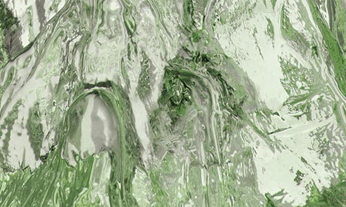 Kosta Boda The Rock Votive In Green