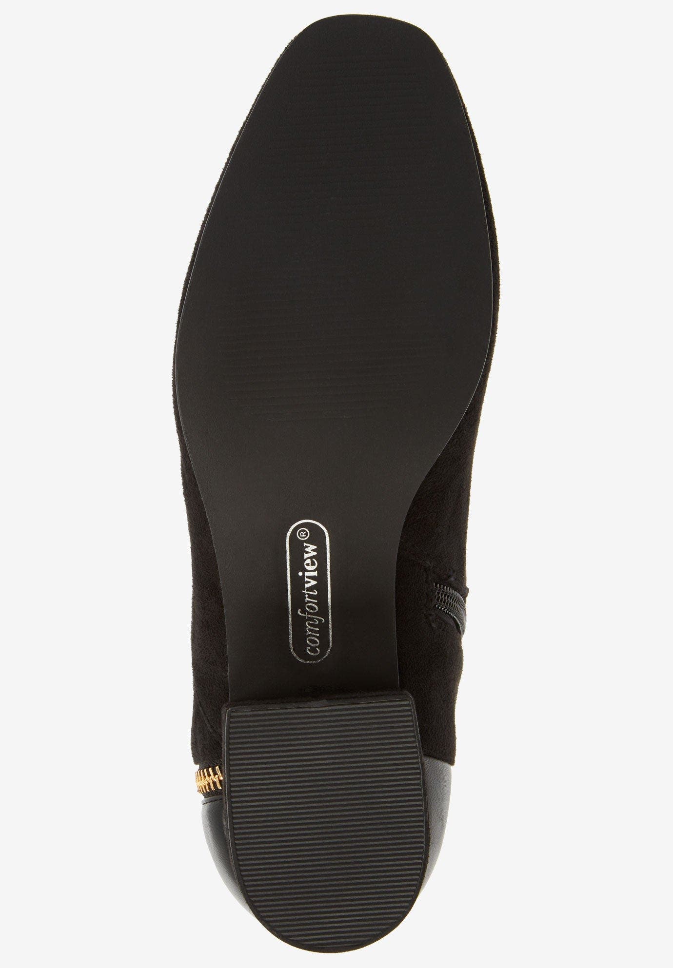 Comfortview The Ivana Tall Wide Calf Boot, Alternate, color, Black