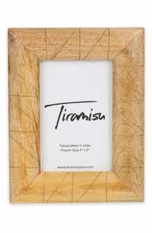 Wood & Brass Picture Frame