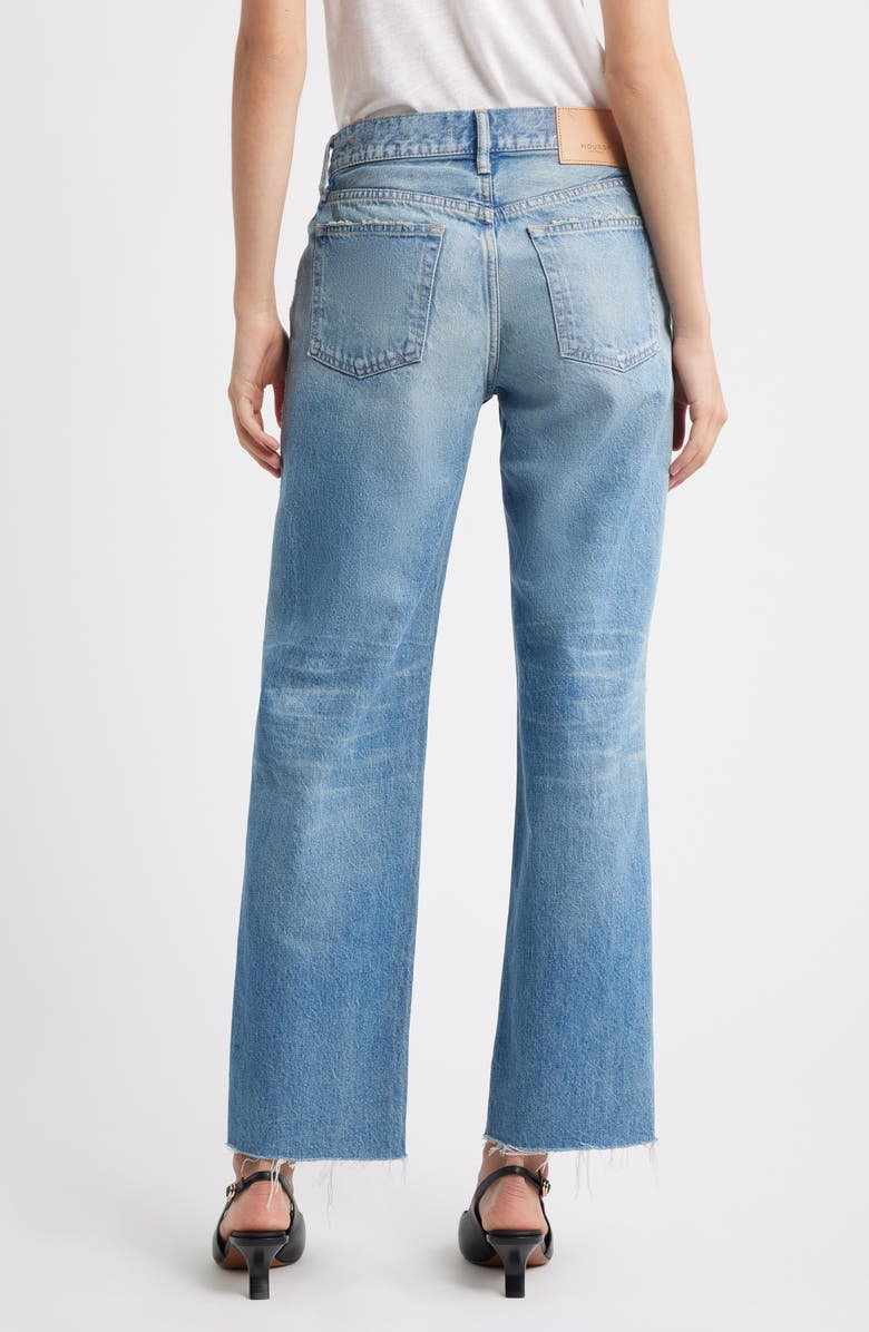 MOUSSY VINTAGE Frankford Ankle Straight Leg Jeans, Alternate, color, Blue