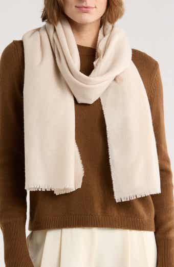 Vince Wool & Cashmere Frayed Scarf