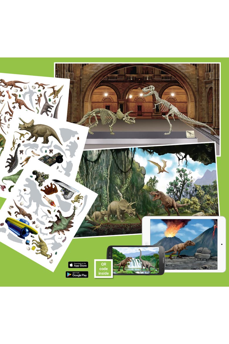 Panorama Sticker Book, Alternate, color, Multicolored