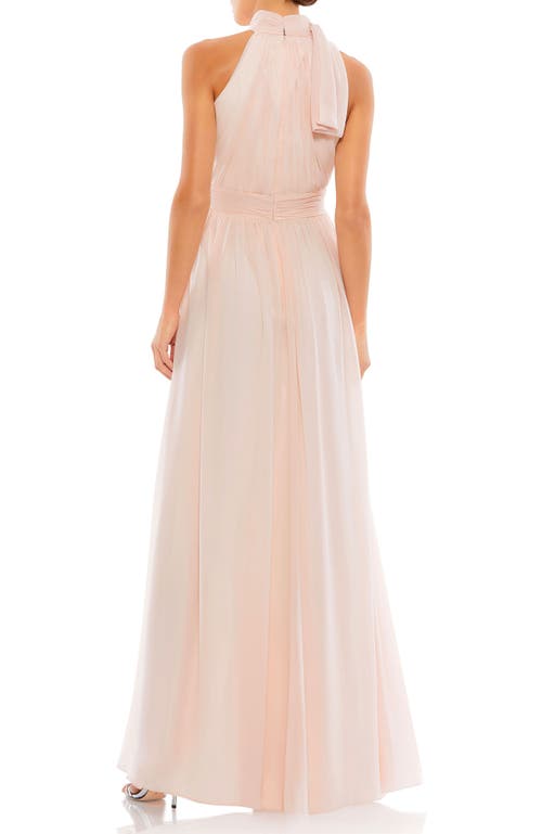 Mac Duggal Women's Sleeveless Chiffon Gown In Blush