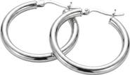 Argento Vivo Sterling Silver Clip Top Earrings