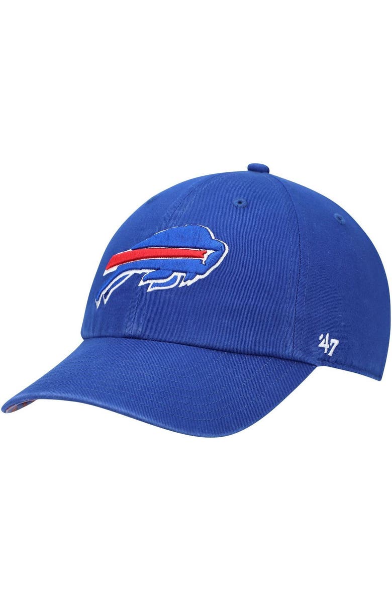 '47 Men's '47 x Zubaz Royal Buffalo Bills Undervisor Clean Up Adjustable Hat, Main, color, 