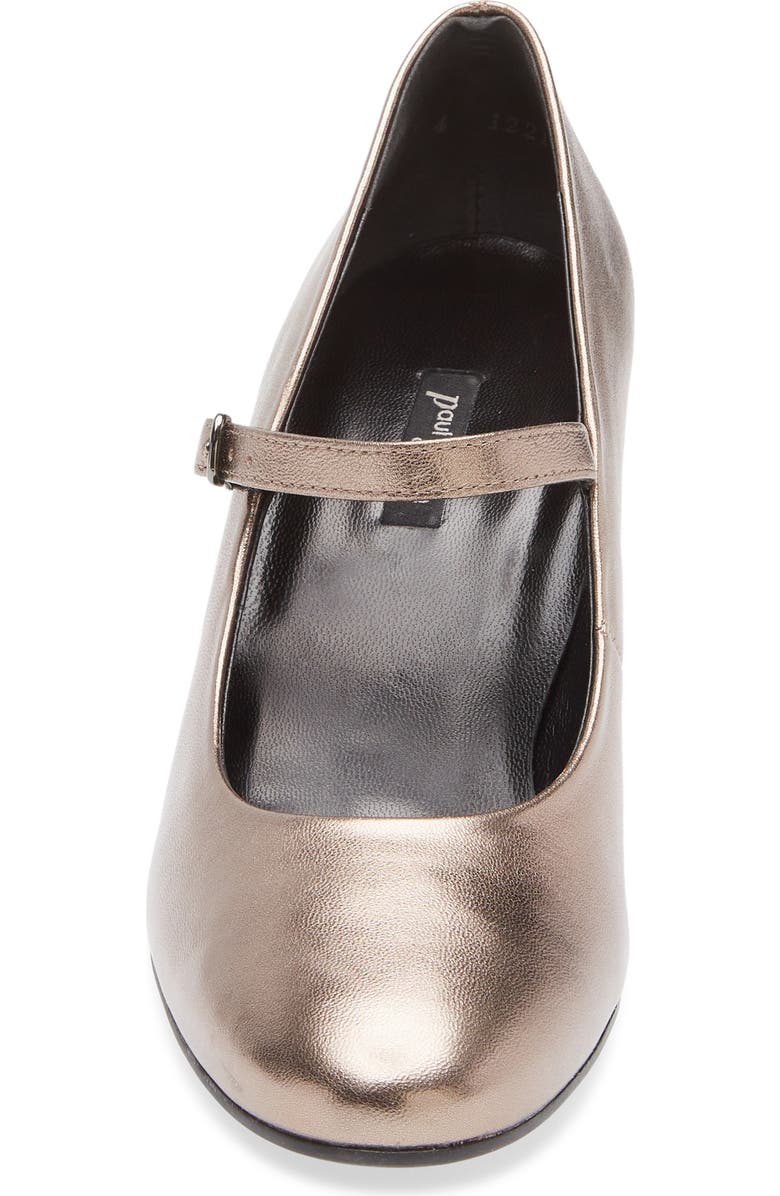 Paul Green Cassie Mary Jane Pump, Alternate, color, Earth Metallic Nappa