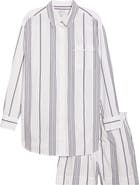 Nordstrom Oversize Stripe Cotton Short Pajamas