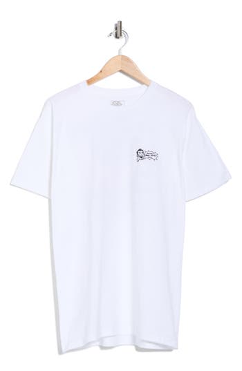 Vans Cabbie Cotton Graphic T-shirt In White