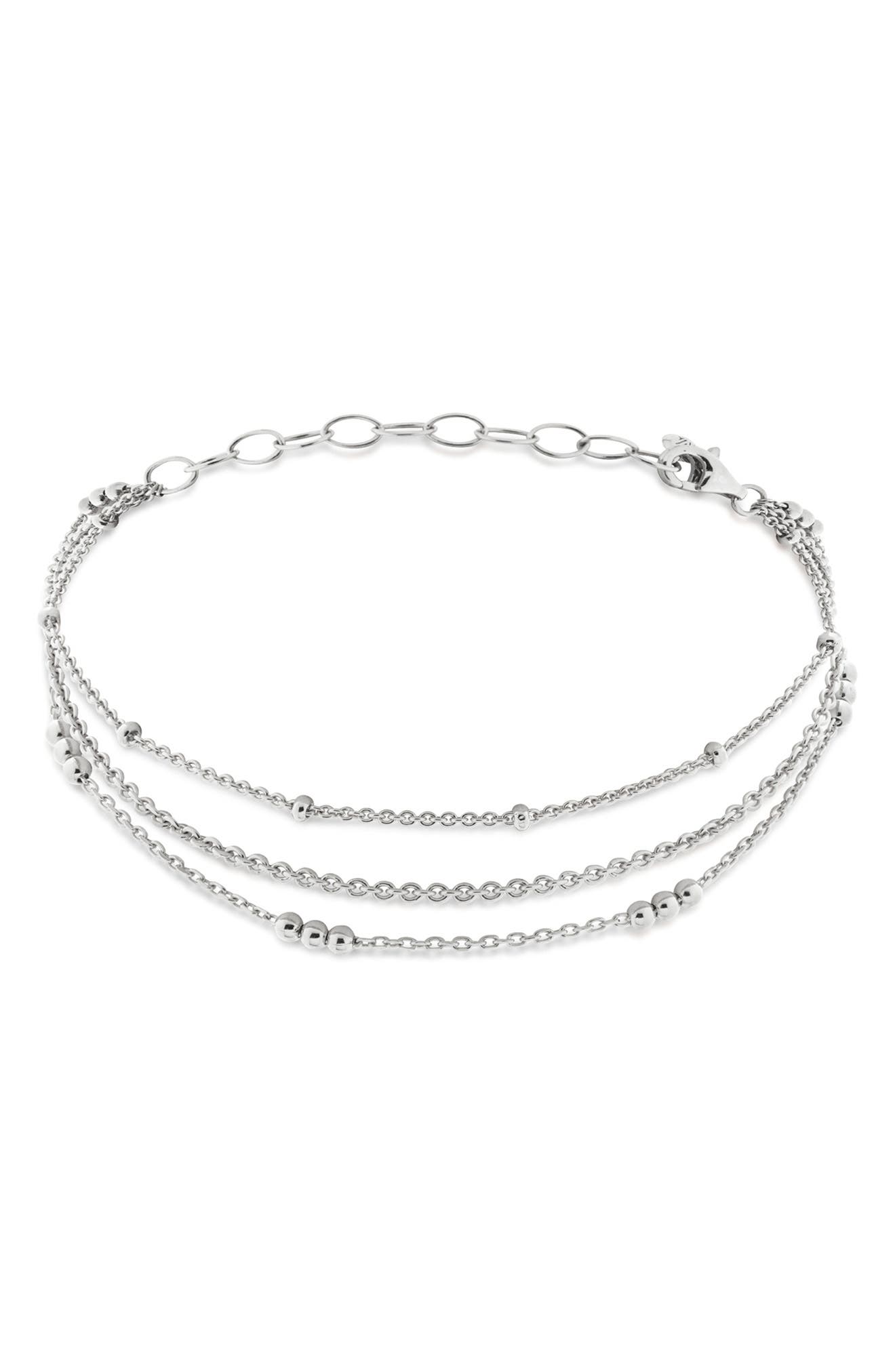 Monica Vinader Layered Chain Bracelet