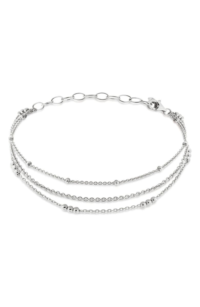 Monica Vinader Layered Chain Bracelet, Main, color,