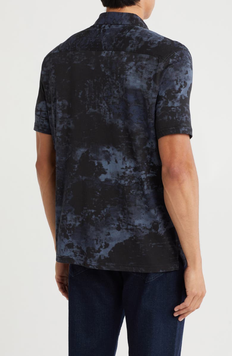 John Varvatos Jacque Camp Shirt, Alternate, color, Winter Sky Blue