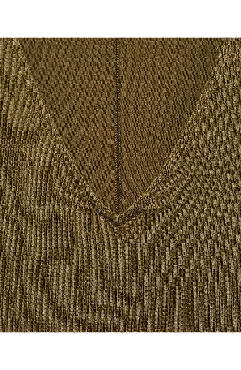 MANGO Cotton Knit Midi Dress, Alternate, color, 