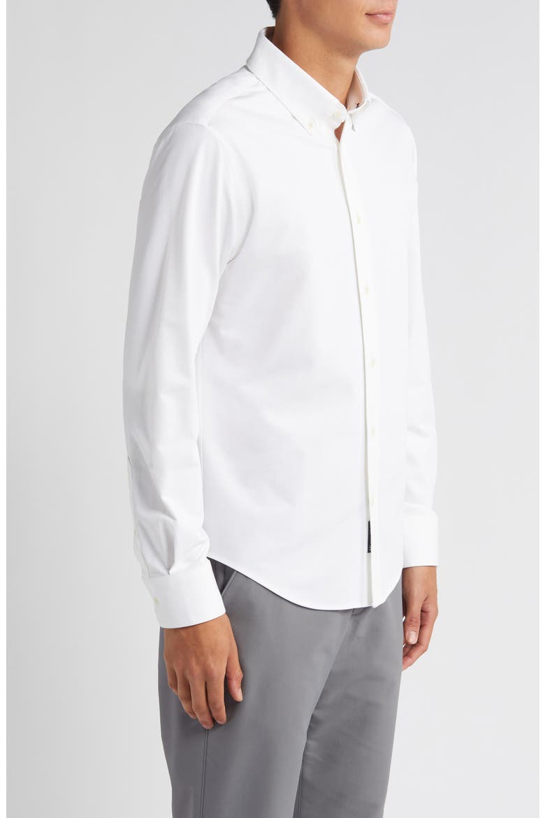 Ellis Oxford Button-Down Shirt, Alternate, color, WHITE SOLID