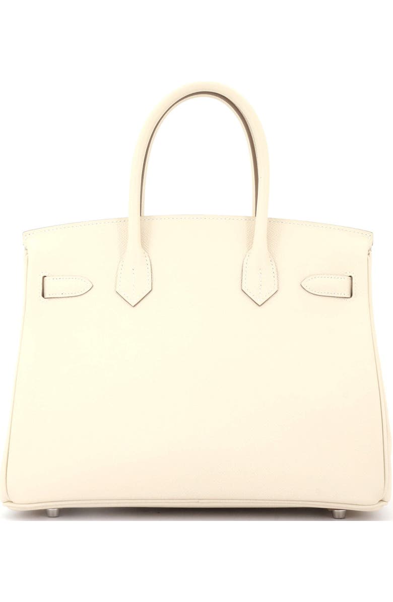 Pre-Owned Hermes Birkin Handbag Light Epsom with Palladium Hardware 30, Alternate, color,