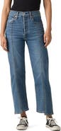 Levi's Ribcage Seamed High Waist Ankle Straight Leg Jeans