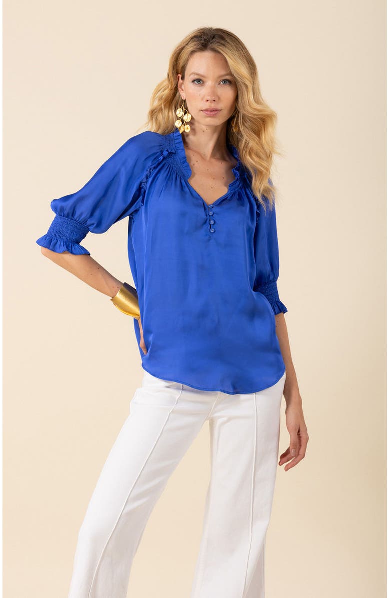 Hale Bob Eileen Charmeuse Top, Alternate, color,