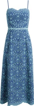 Lilly Pulitzer® Arlin Eyelet Embroidered Midi Dress