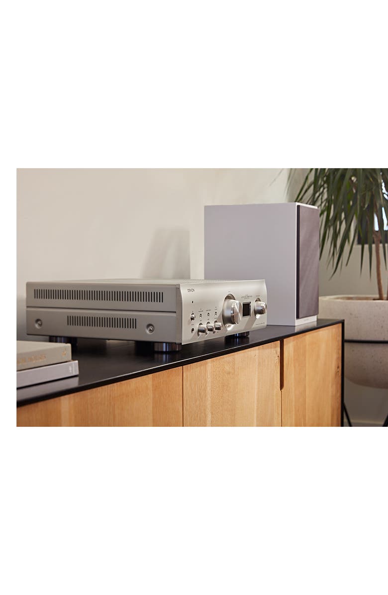 Denon PMA-1700NE Integrated Amplifier with 140W Power per Channel, Alternate, color, Silver