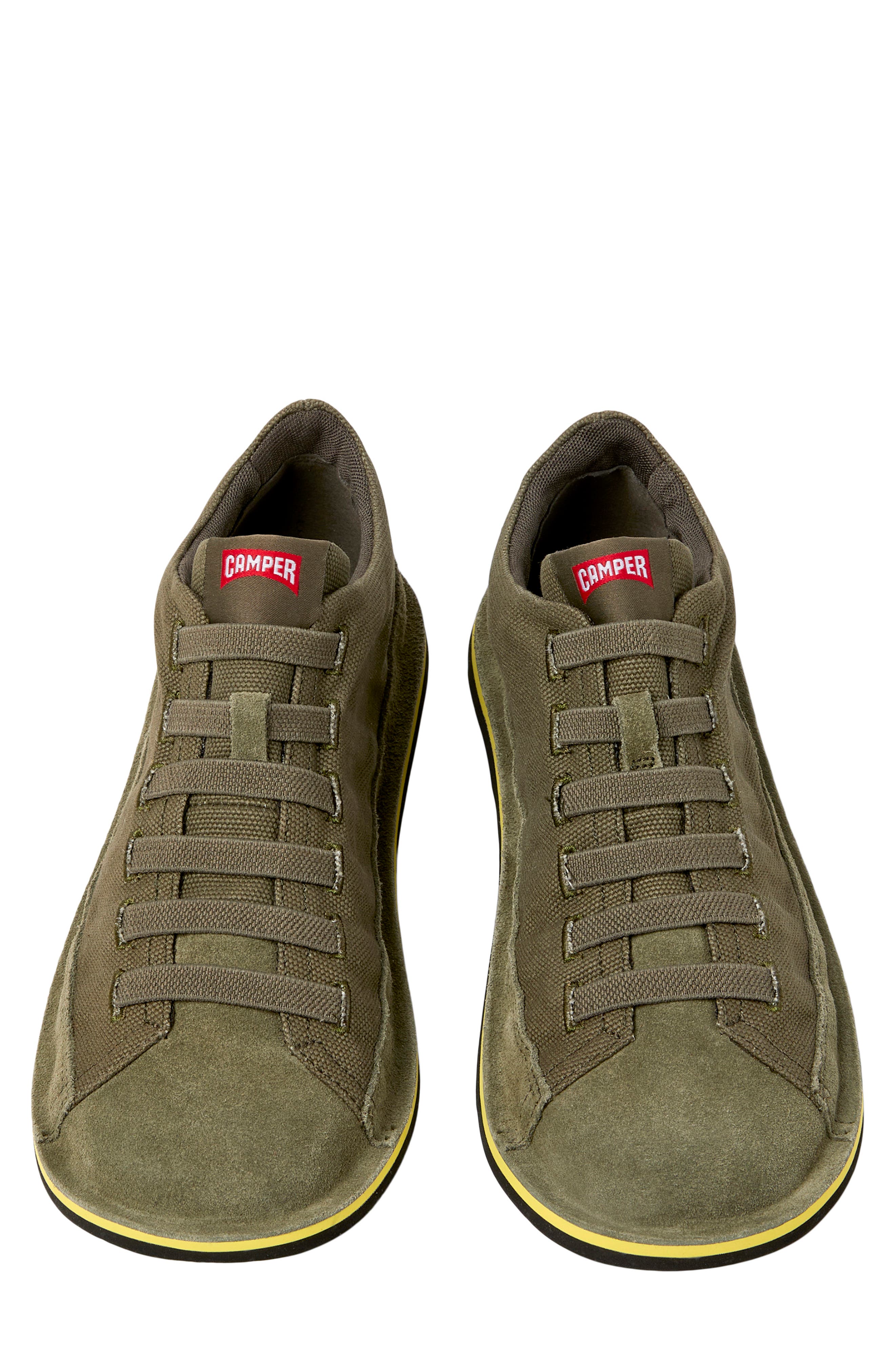 Camper Beetle Sneaker, Alternate, color, Medium Green