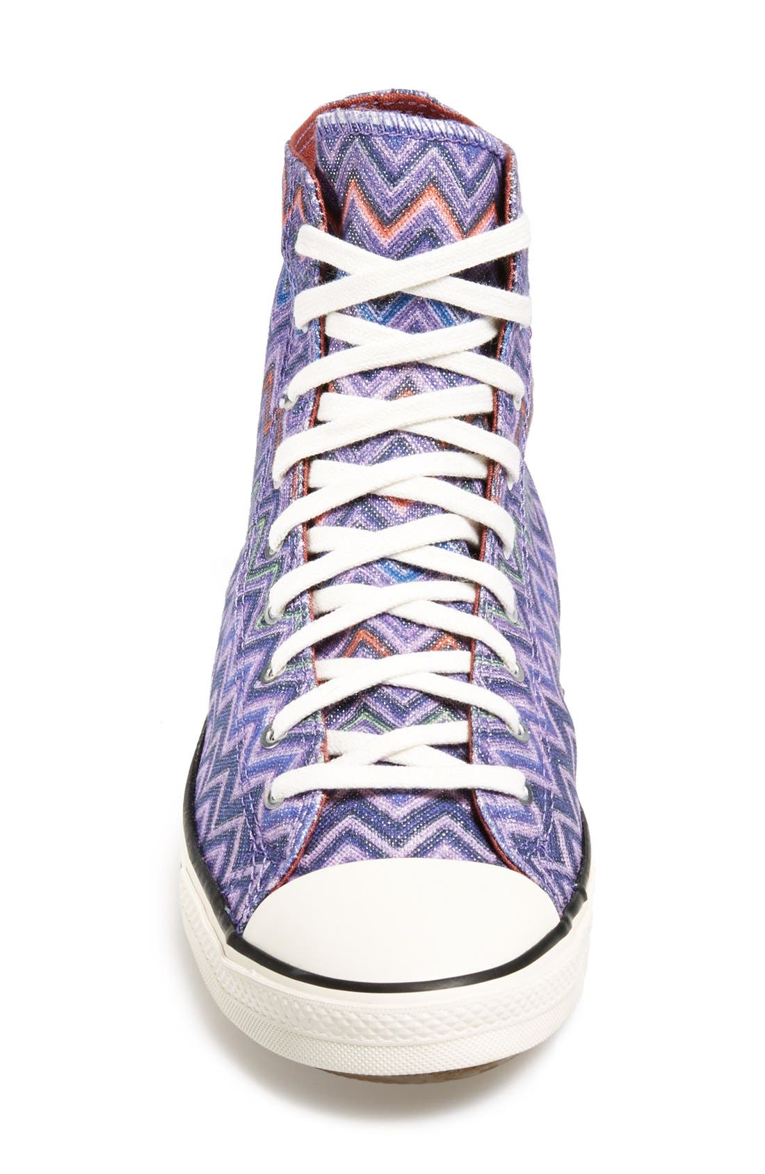 x Missoni Chuck Taylor® All Star® High Top Sneaker, Alternate, color, HOLLYHOCK