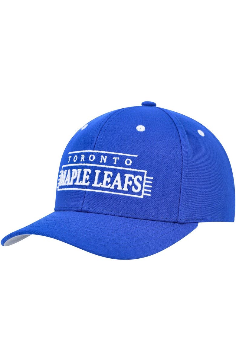 Mitchell & Ness Men's Mitchell & Ness Blue Toronto Maple Leafs LOFI Pro Snapback Hat, Alternate, color, 