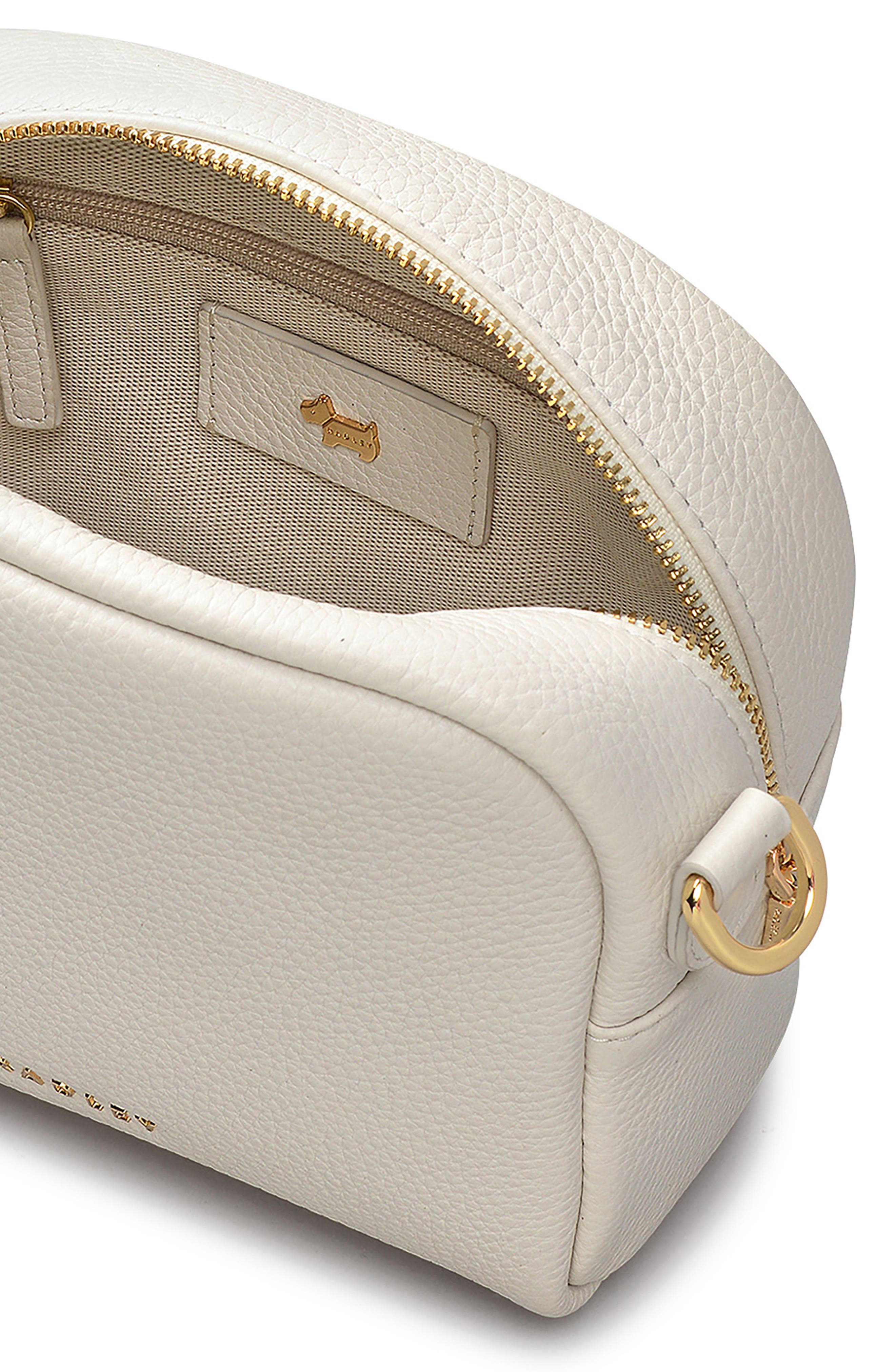 Radley The Daily Small Zip Around Crossbody Bag, Alternate, color, Chalk